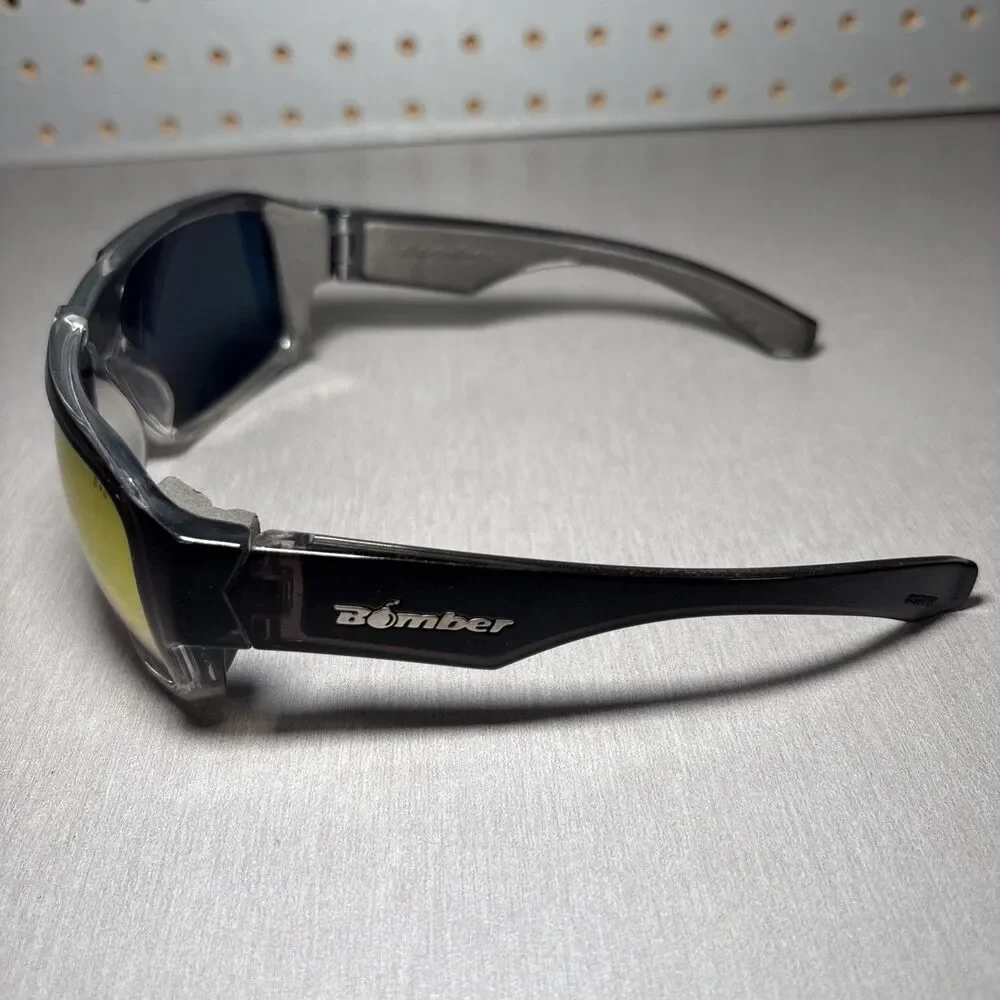 Bomber Sunglasses Safety Eyewear Mega Bomb Black FRAMES ONLY Shades